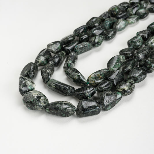 Emerald Tumble Necklace - Certified