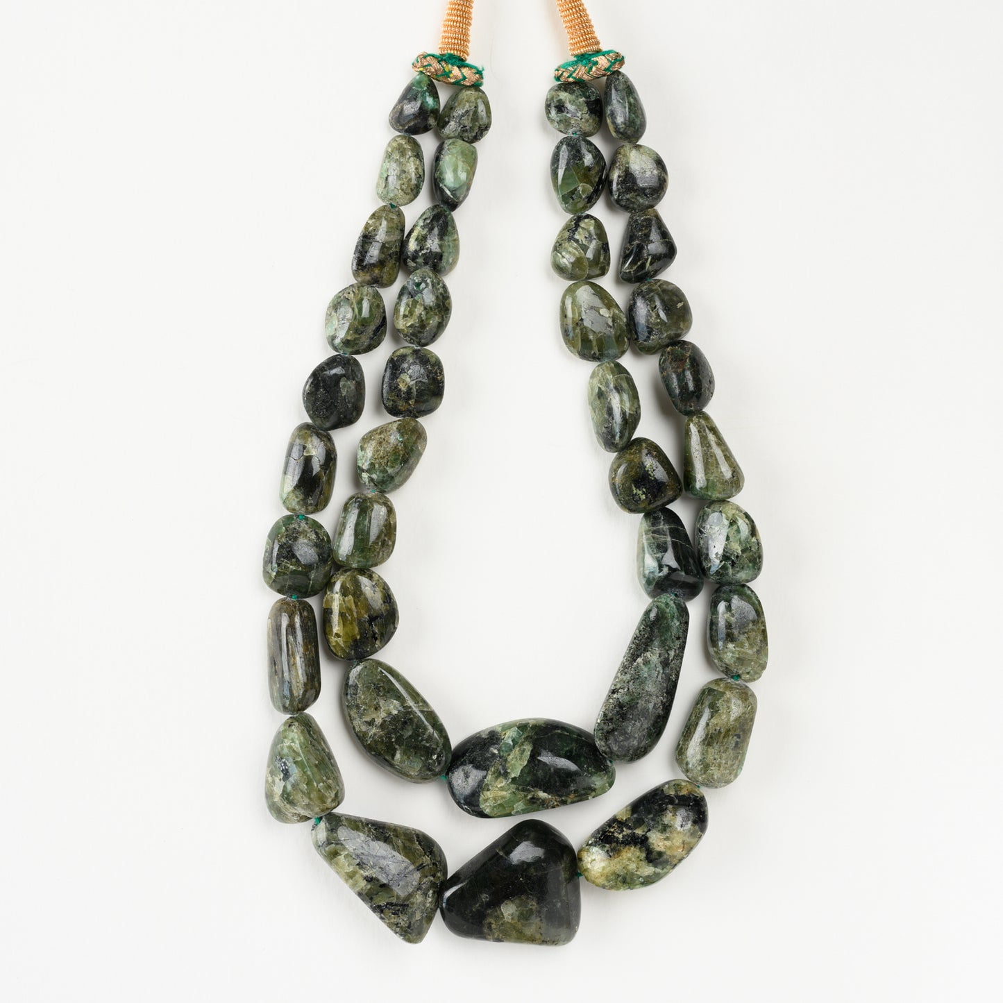 Emerald Tumble Necklace - Certified