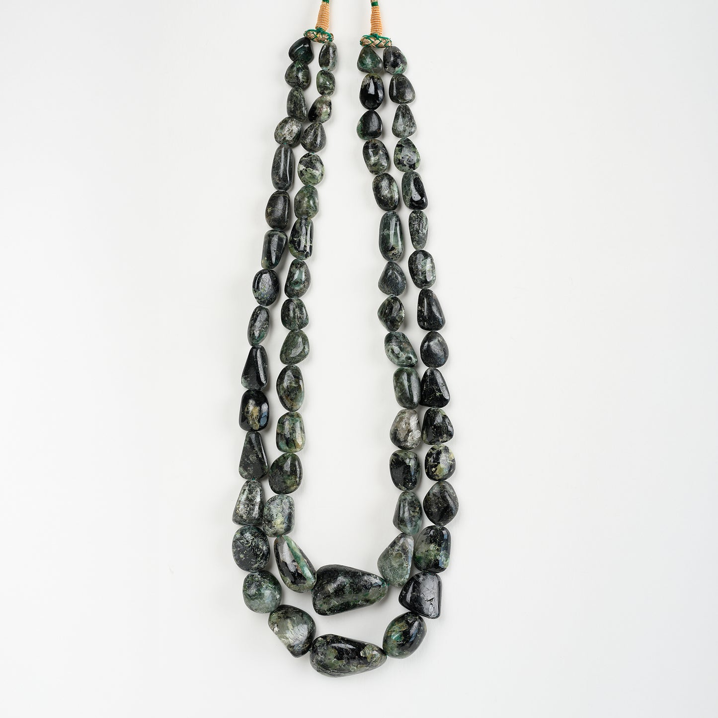 Emerald Tumble Necklace - Certified