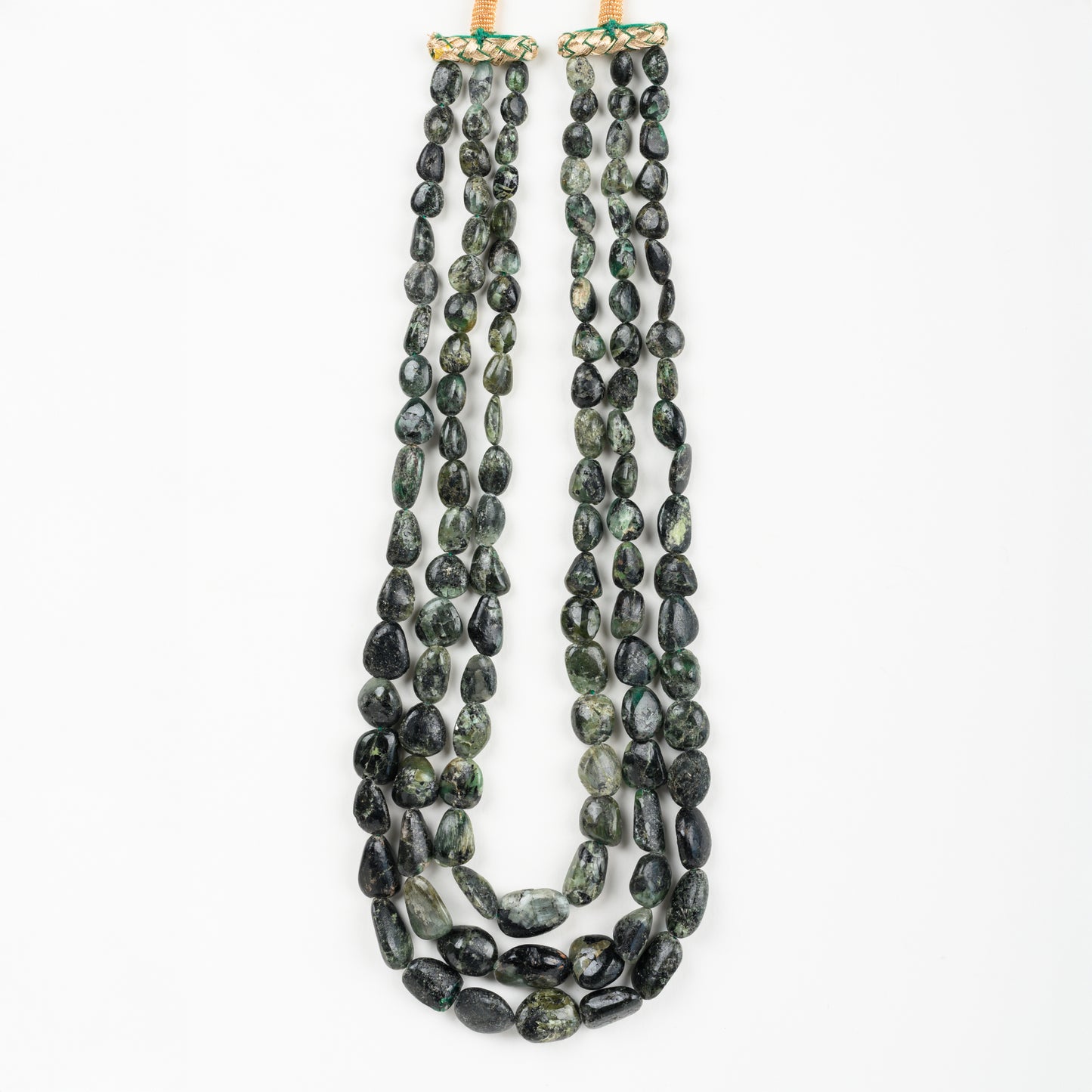 Emerald Tumble Necklace - Certified