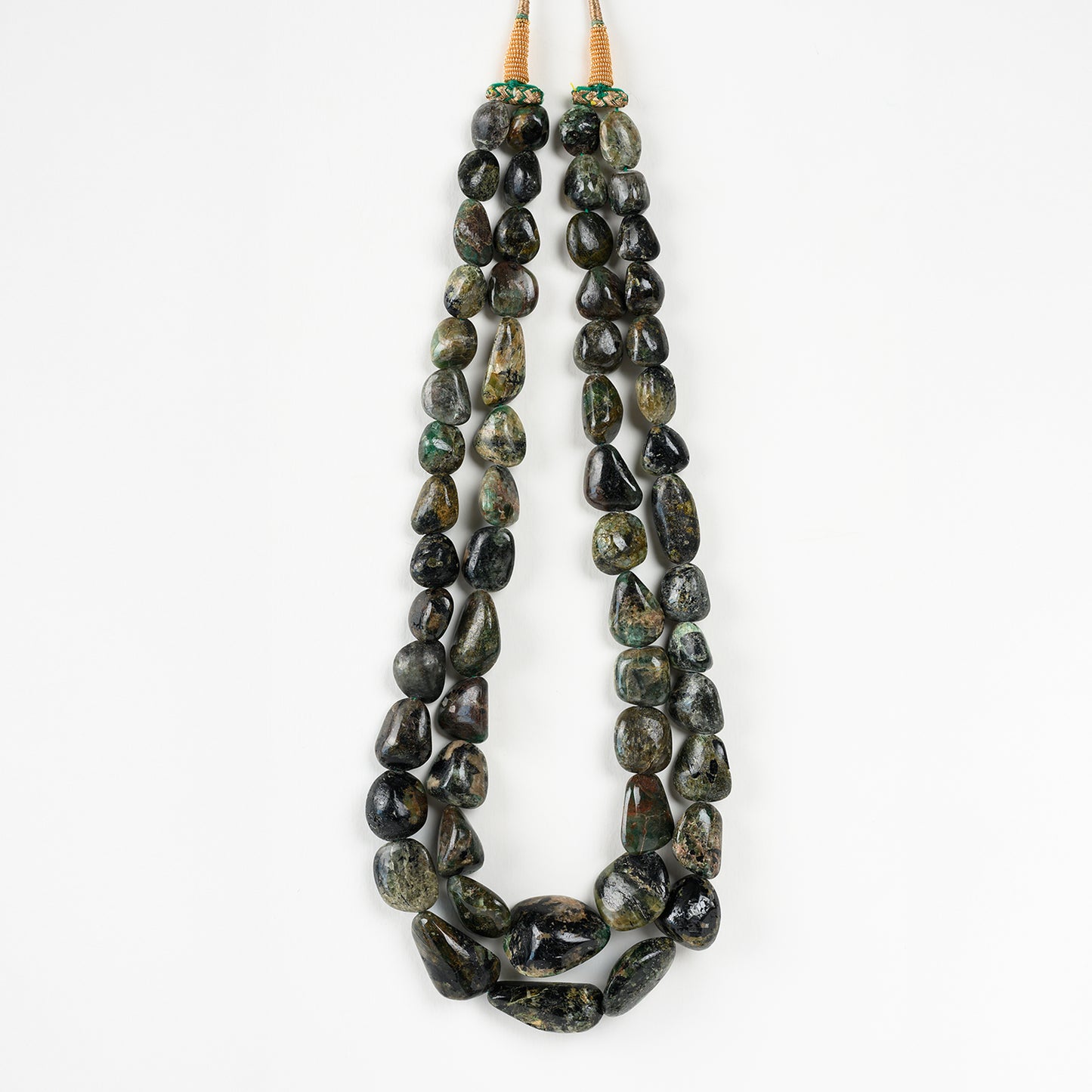 Emerald Tumble Necklace - Certified