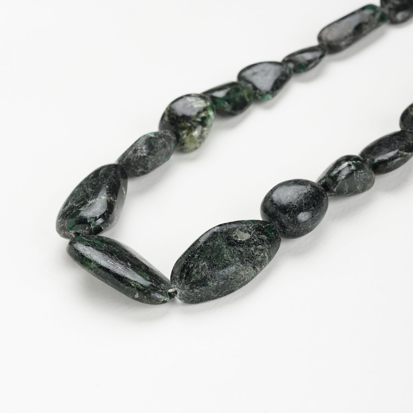 Emerald Tumble Necklace - Certified