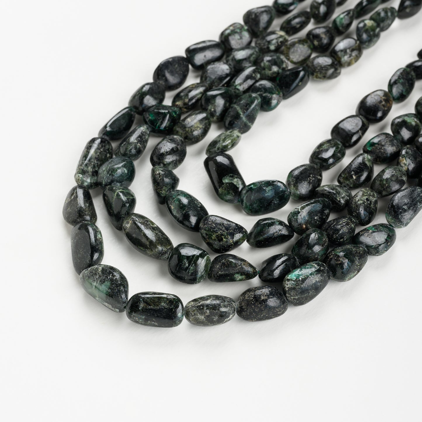 Emerald Tumble Necklace - Certified