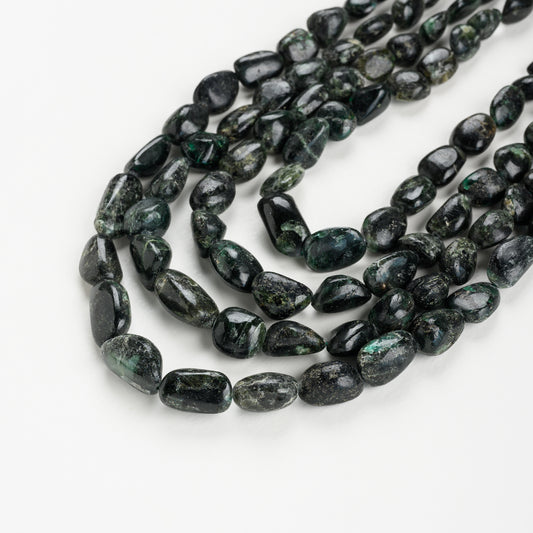 Emerald Tumble Necklace - Certified