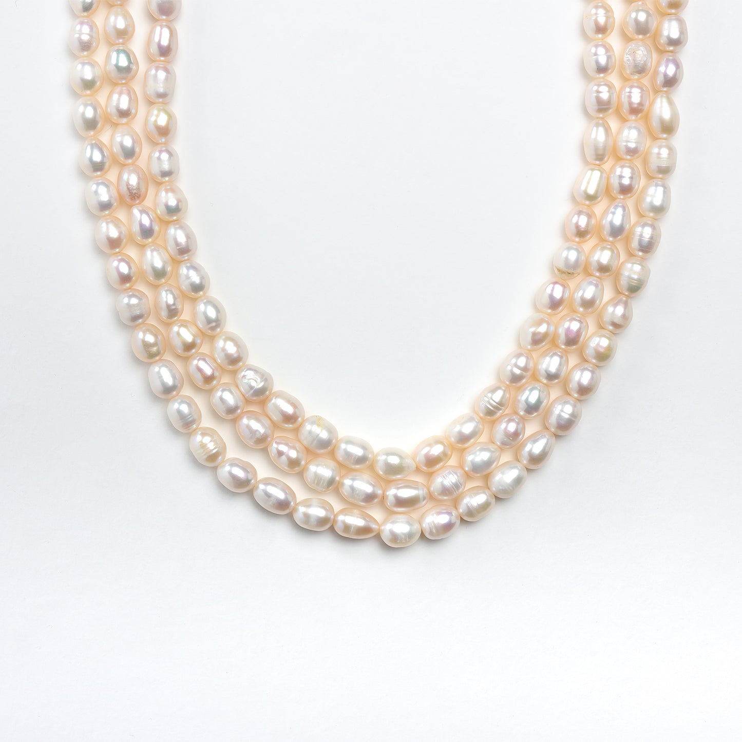 Pearl Necklace (3 Strings)